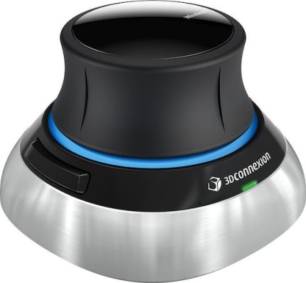 3D Connexion SpaceMouse Wireless Ergonomic Bluetooth Vertical Mouse Black